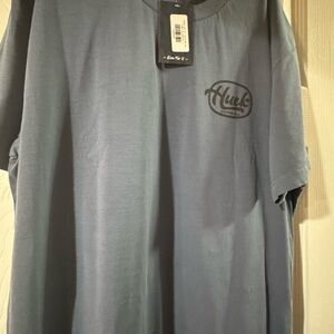 Huk Men's Slate Blue Short Sleeve Tee